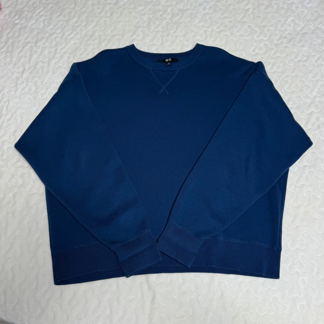 유니클로 스무드 코튼 크루넥 스웨터 상품이미지2