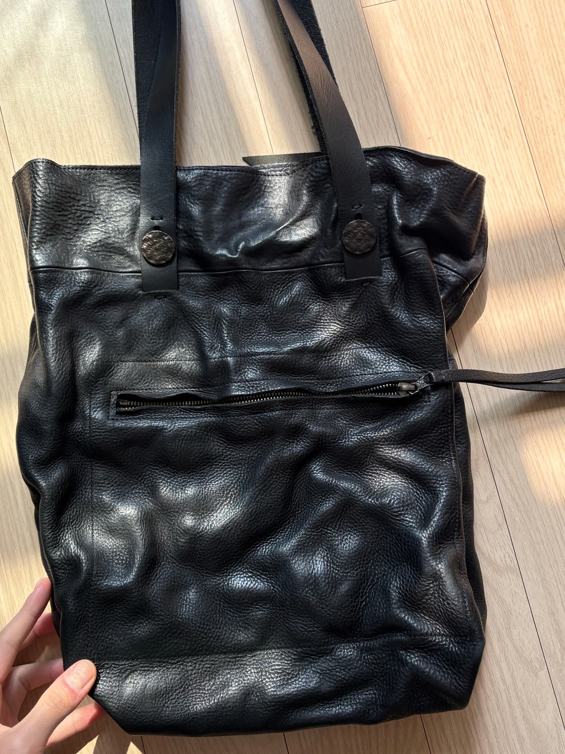 [os] reveniomaker leather tote 상품이미지6