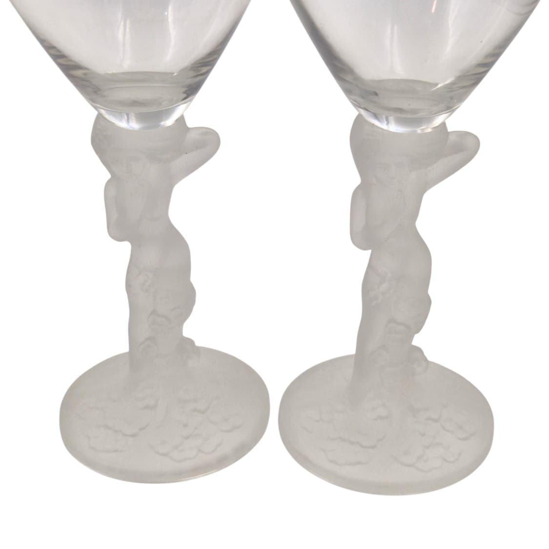 70s 이시즈카 엔틱 비너스 불투명 와인잔 1p 상품이미지2