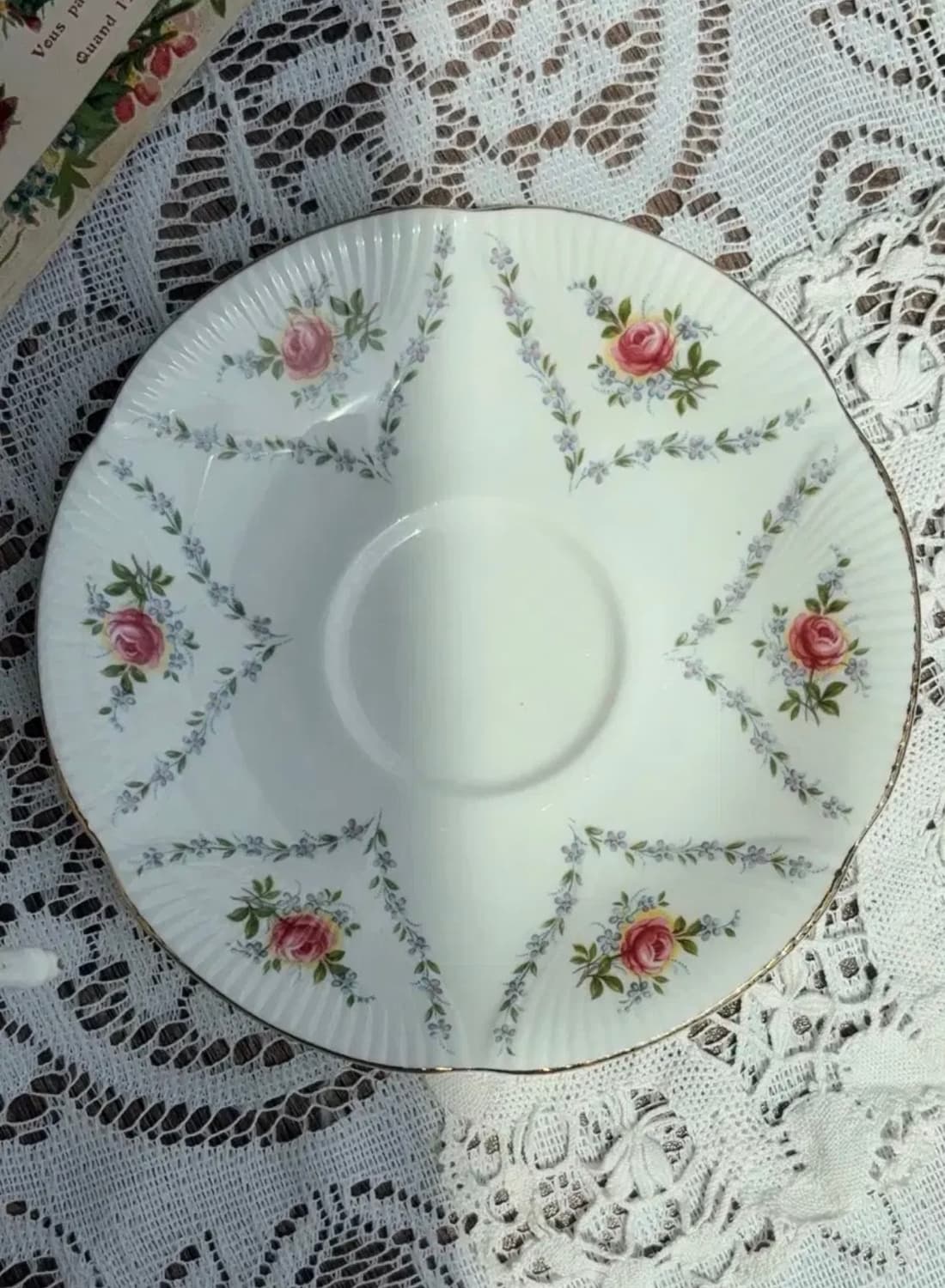 영국 빈티지 스태포드셔+로얄알버트 미뉴엣 데인티 듀오 상품이미지4