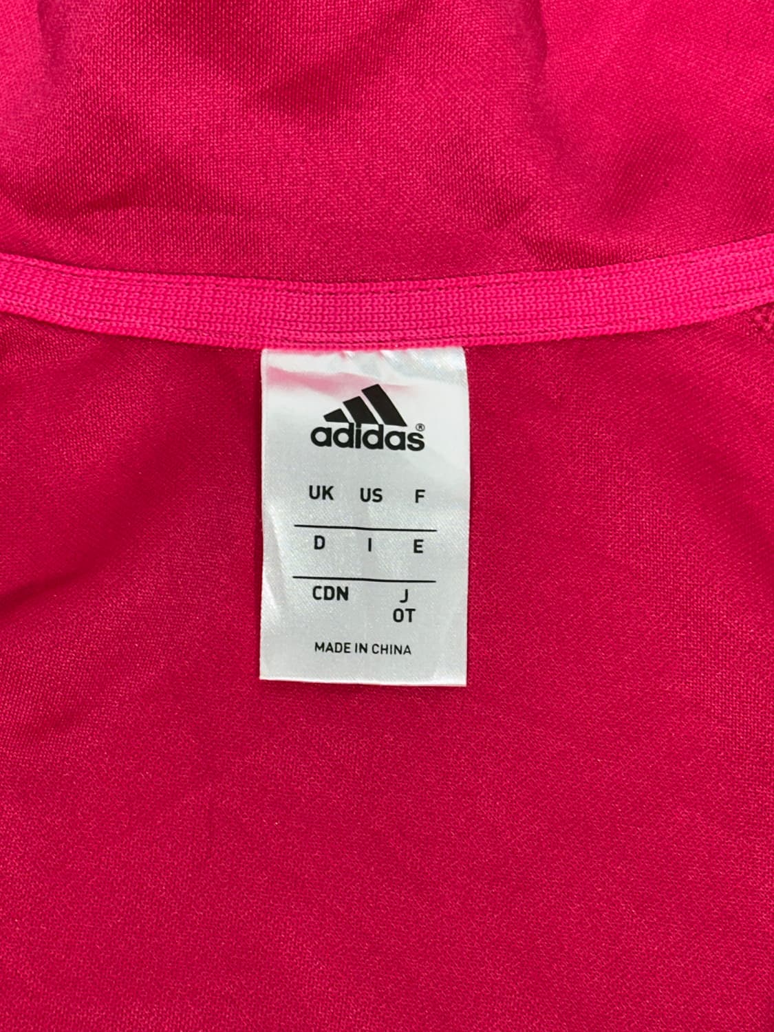 아디다스 y2k 핑크 도트 삼선 트랙탑 져지 M 상품이미지7