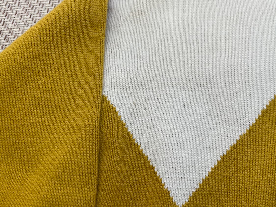 8~90s fila 아가일 멀티 컬러 니트 J04035 상품이미지2