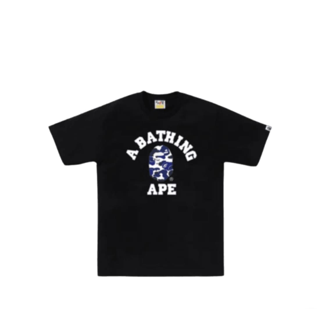 베이프 abc 카모 컬리지 블랙 블루 상품이미지1