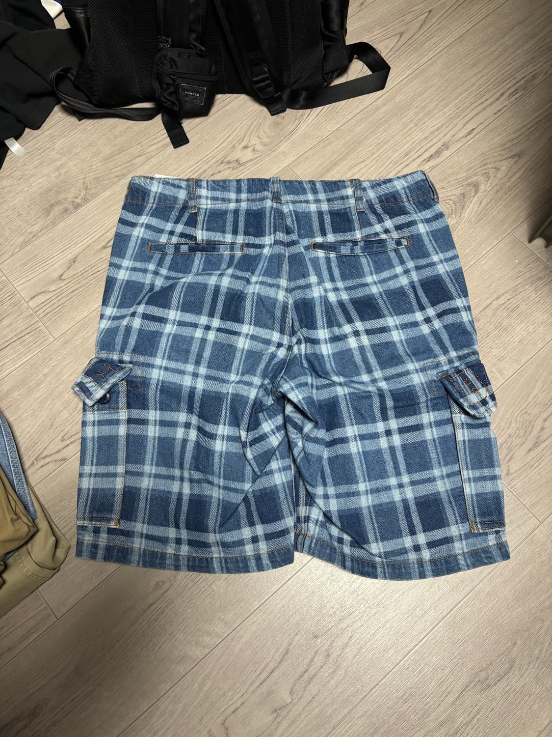 [m] 베이프 6포켓 데님 반바지 24ss 상품이미지2