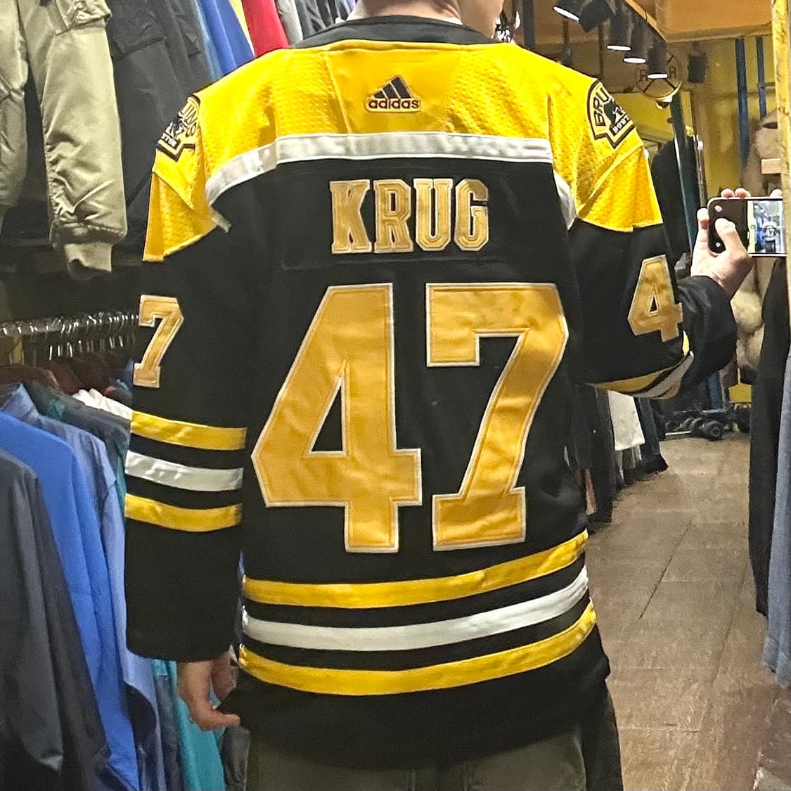 [HI] 아디다스 NHL 긴팔 하키티 블랙 상품이미지5