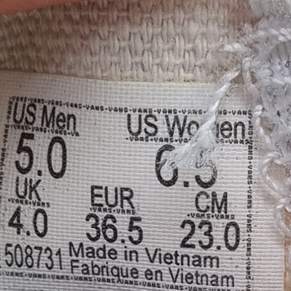 반스 클래식 오렌지. 여성슬립온230 상품이미지6