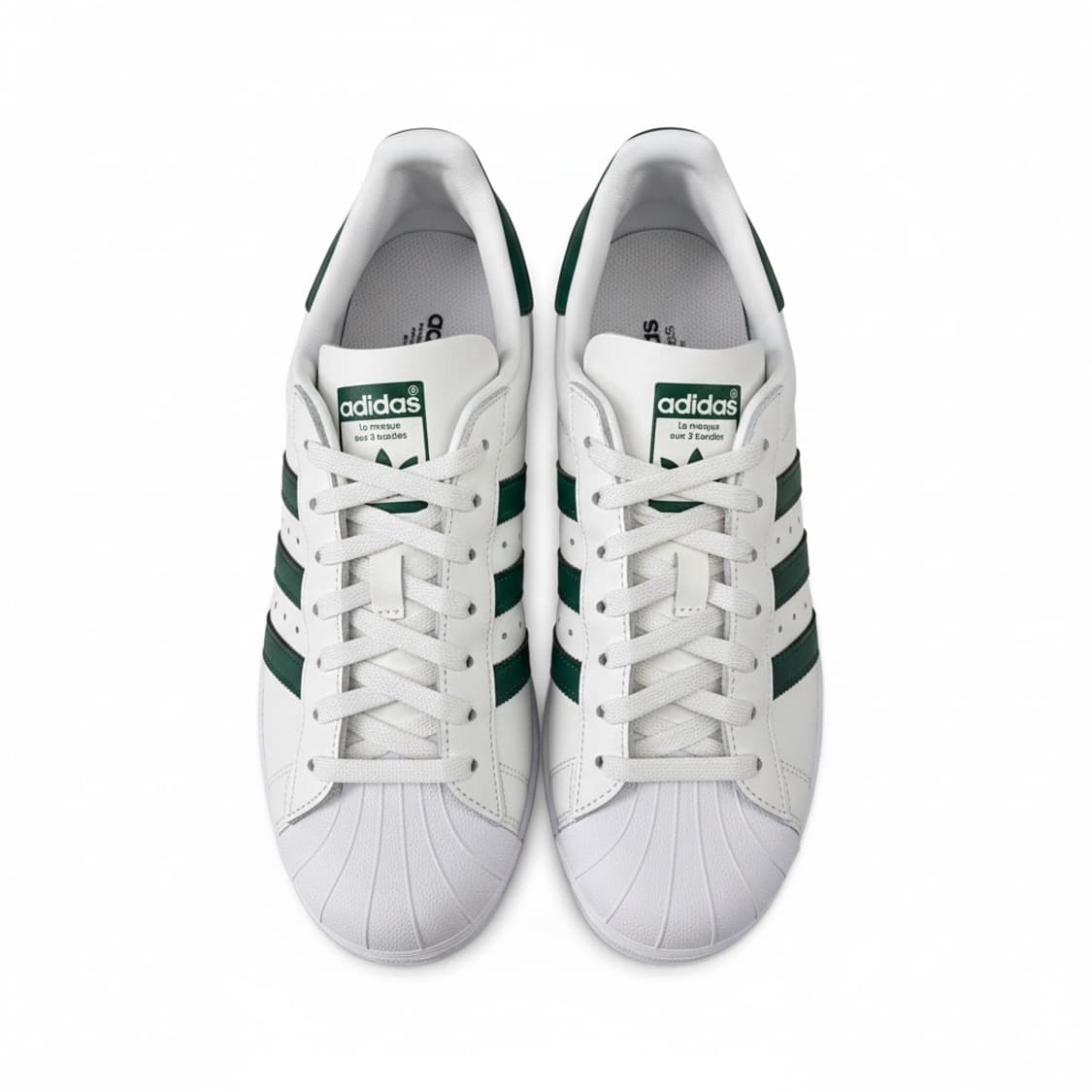 아디다스 슈퍼스타 흰/녹 270mm 상품이미지1