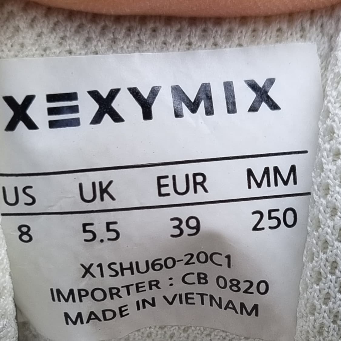 젝시믹스 x-1 실버라인 운동화250 상품이미지6