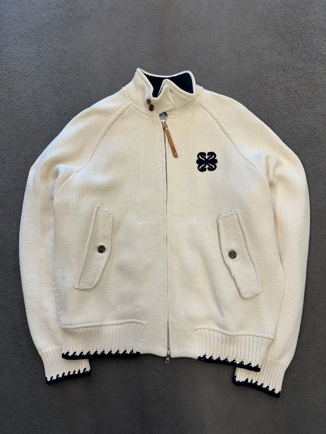 세터 니트 집업 자켓 처분  상품이미지1