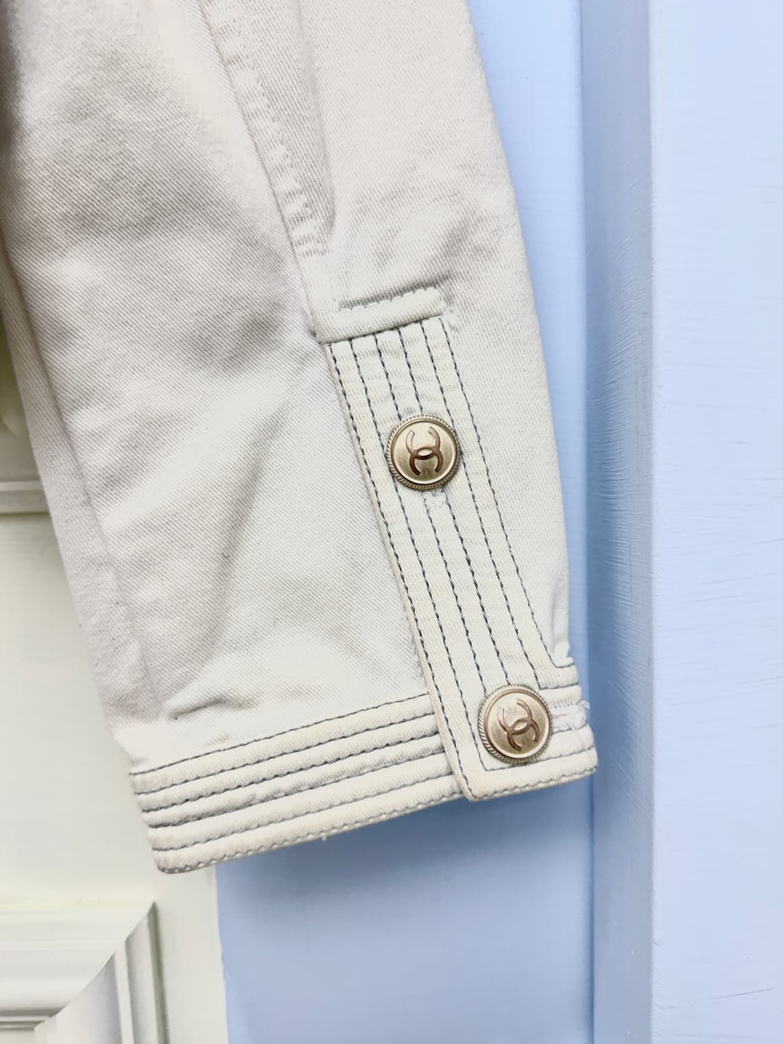 샤넬 스티치 데님자켓 / 2003 크루즈 컬렉션 상품이미지9