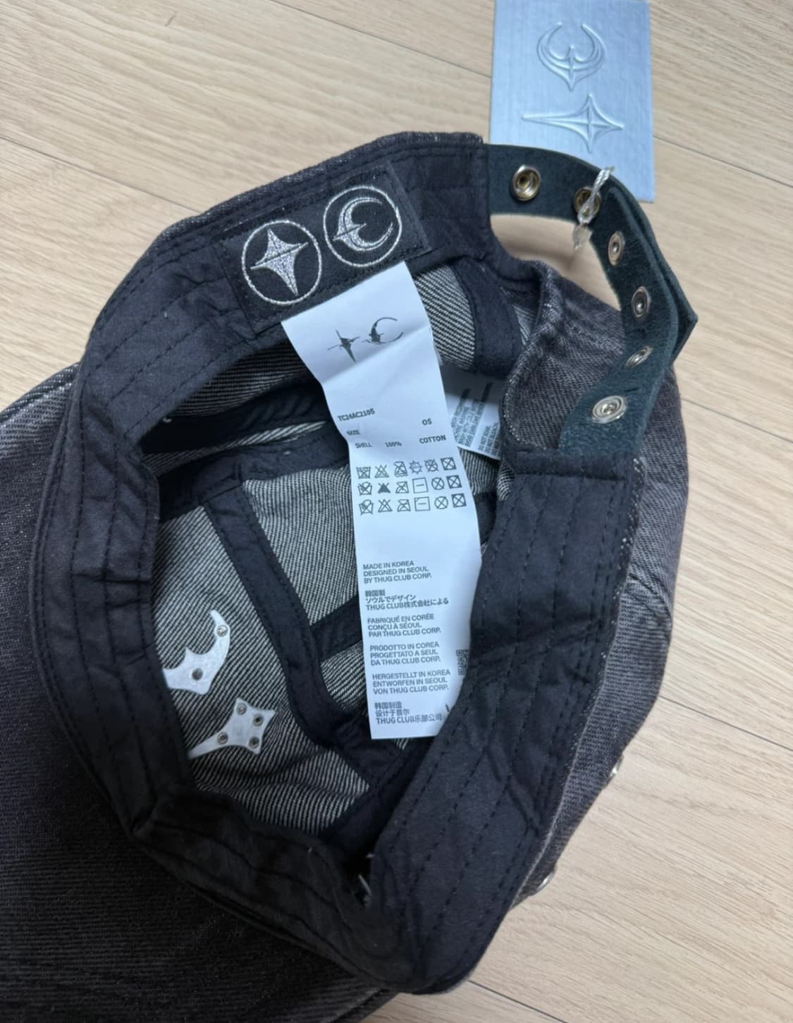 떠그 클럽 TC 아미 캡 데님 모자 상품이미지2