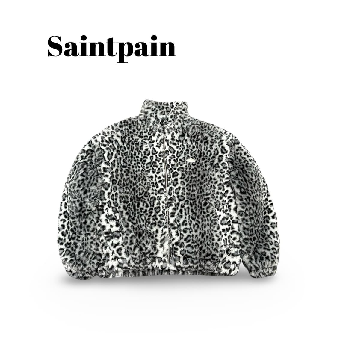 (100)Saintpain 세인트페인 레오파드 퍼 자켓 상품이미지1