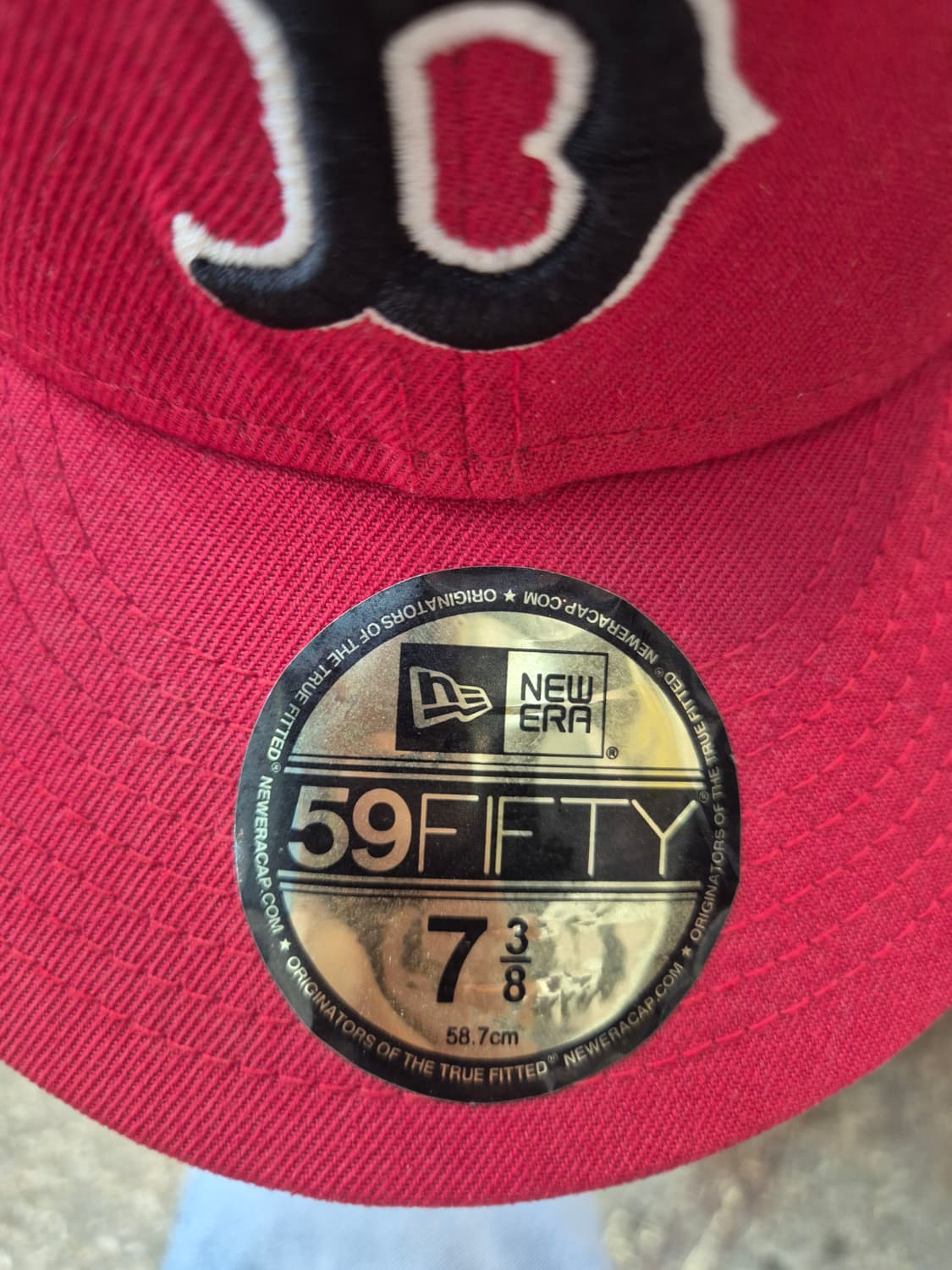 뉴에라 59FIFTY 보스턴 레드삭스 7 3/8 상품이미지3