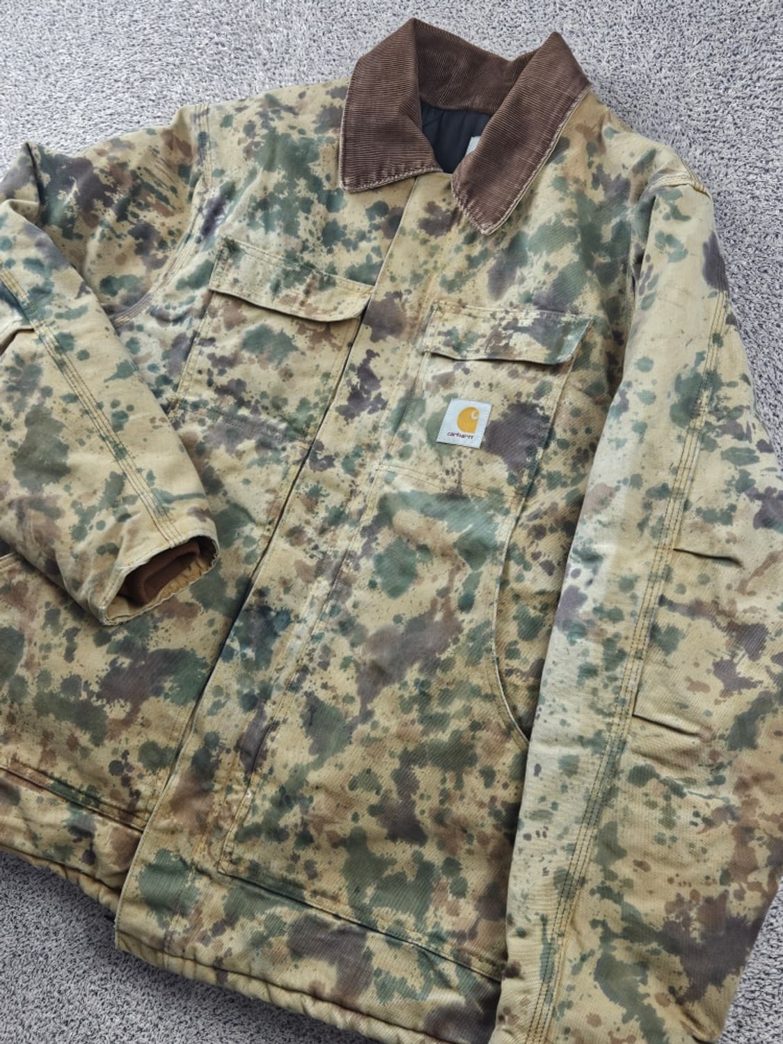 칼하트 페인트 워싱 커스텀 아크틱 초어 자켓 ( XL추정 )/ 11094 상품이미지6