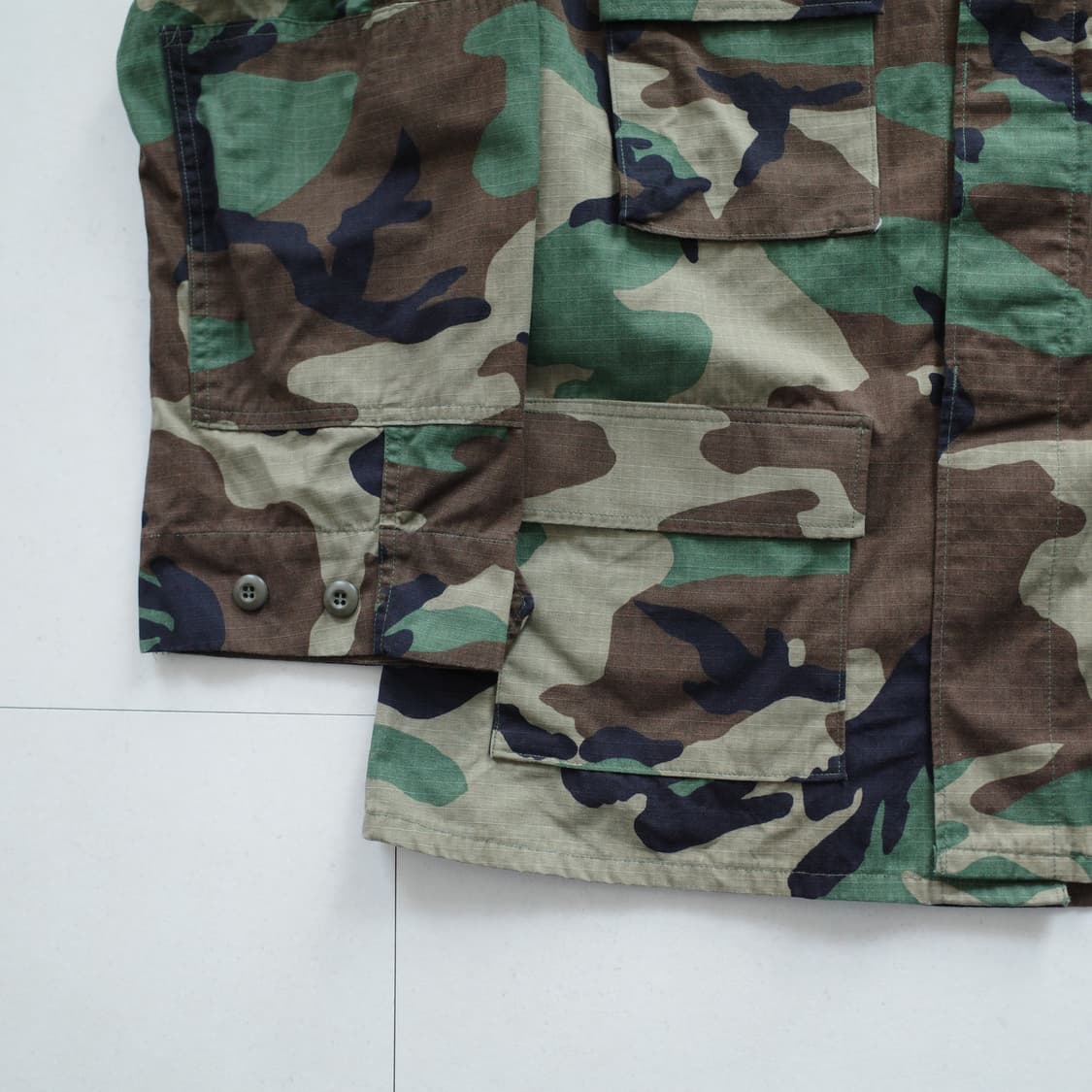95년산 미군 오리지널 우드랜드 BDU 자켓 L-R 상품이미지4