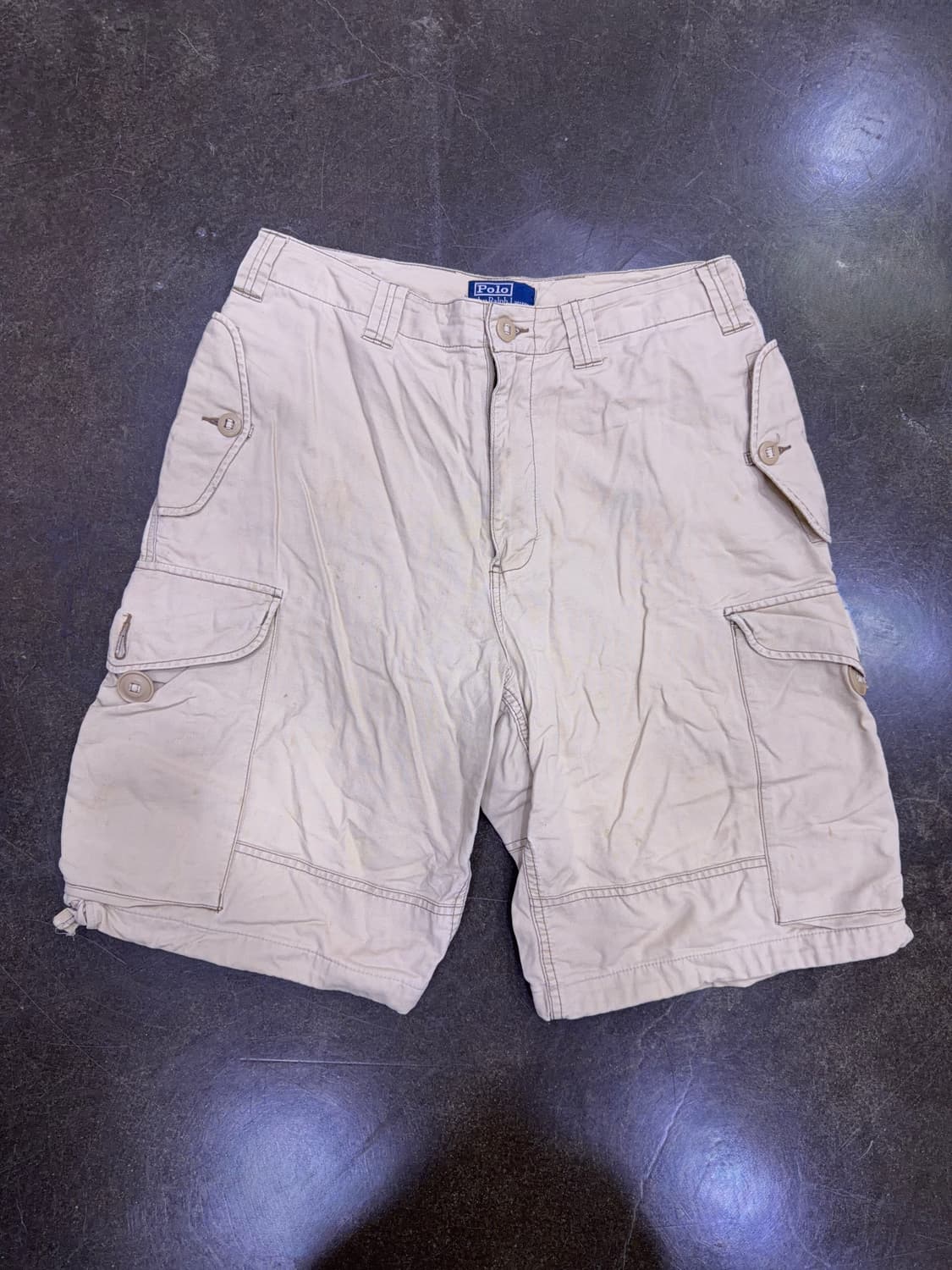 폴로 랄프로렌 버뮤다 카고팬츠 반바지 샌드 베이지 30 상품이미지1