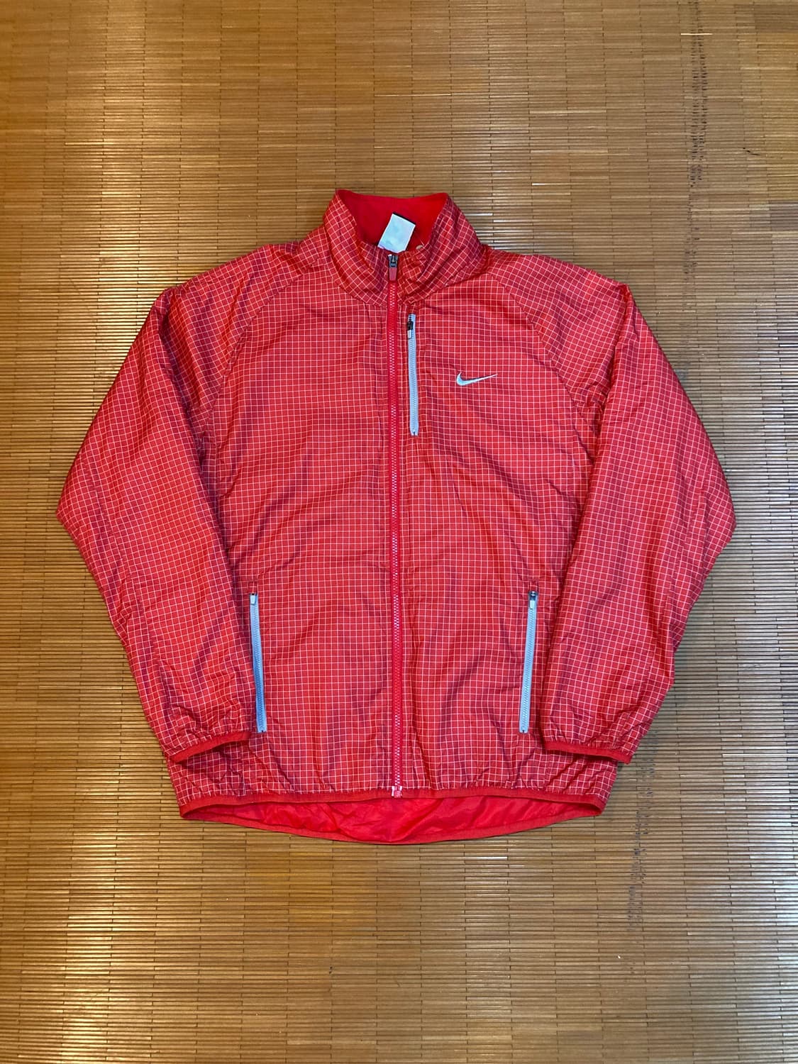 나이키 체크 바람막이 상품이미지1