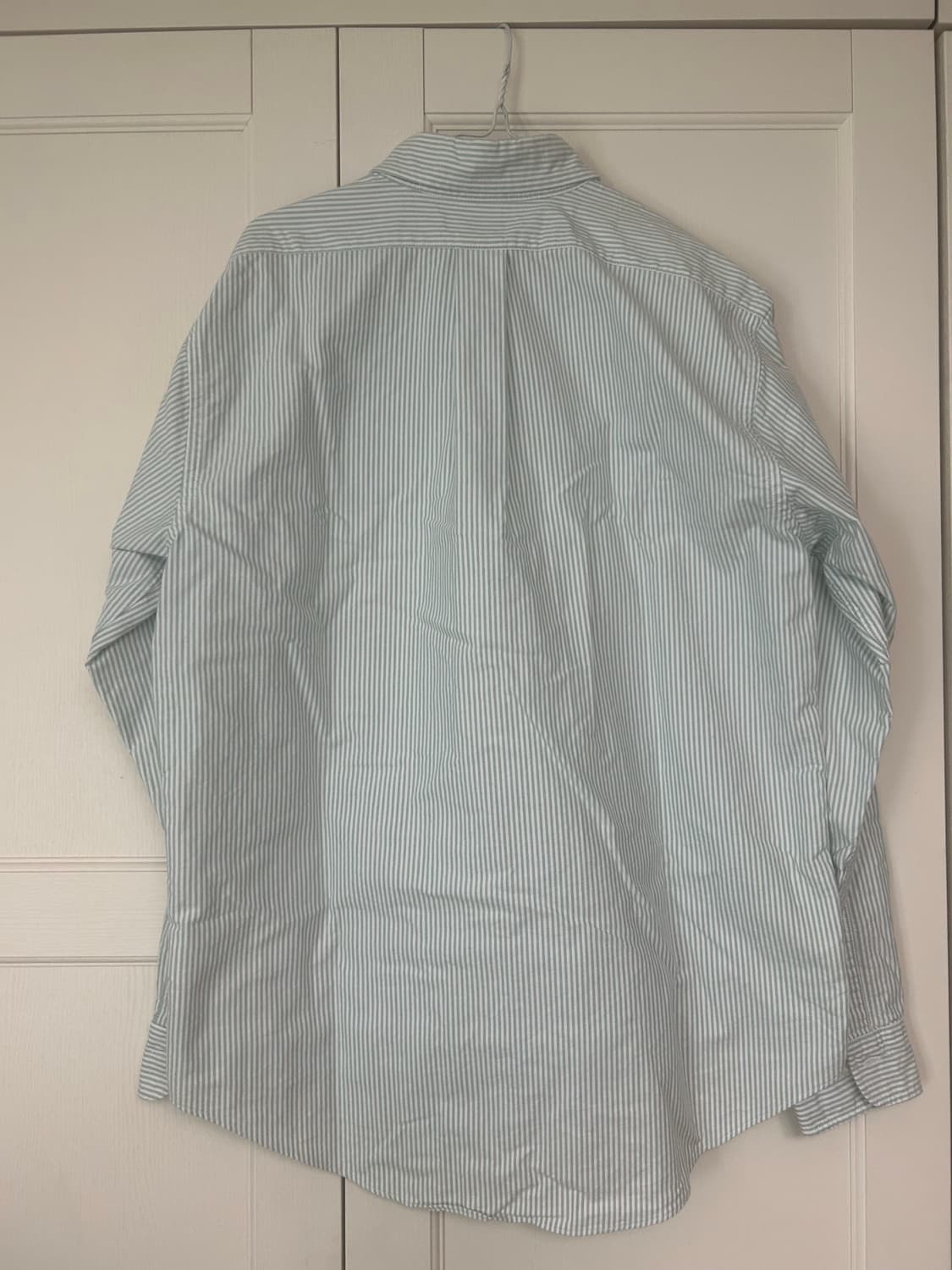 브룩스브라더스 올리브 스트라이프 셔츠 M 상품이미지4