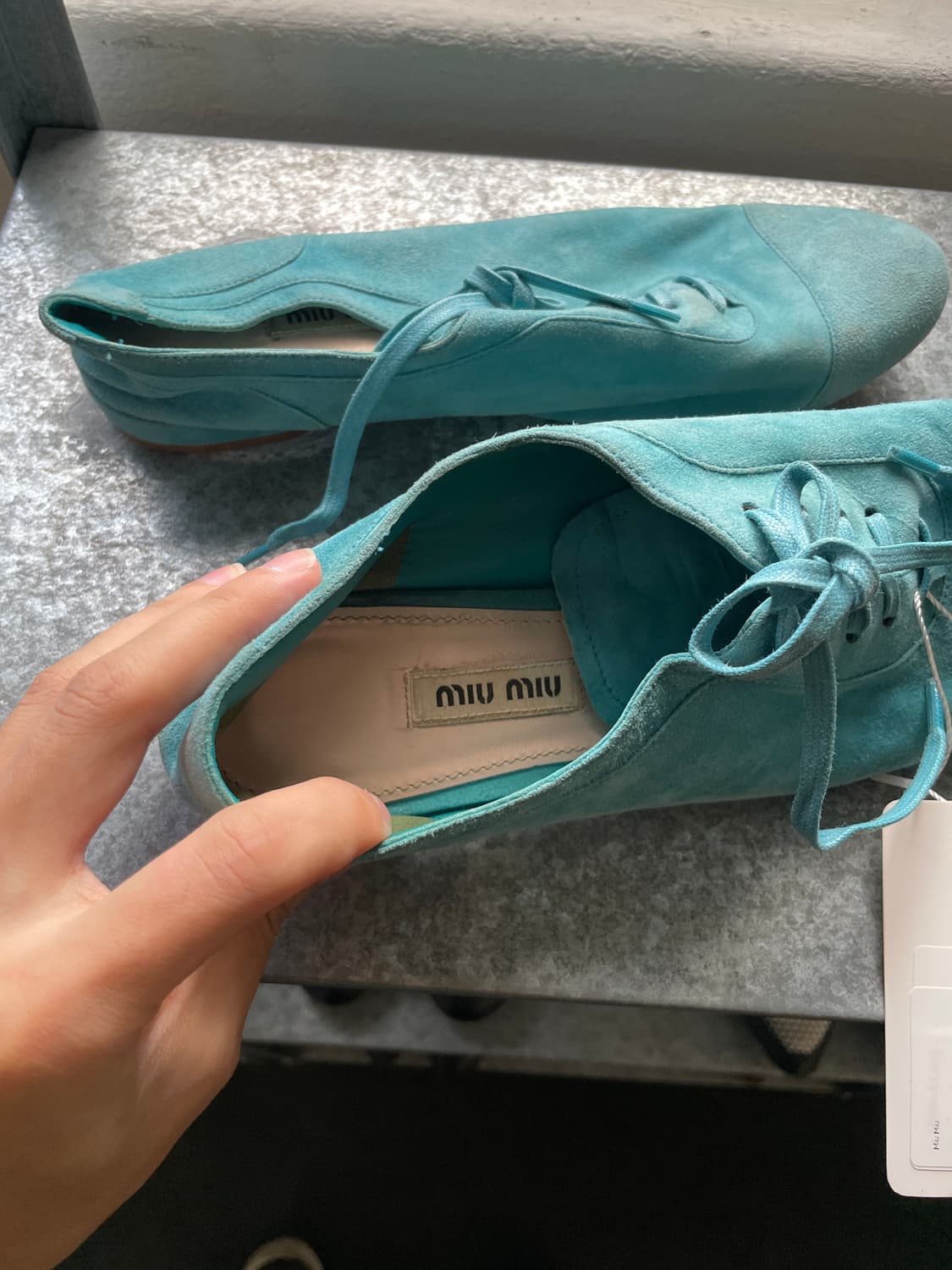 Miu Miu suede loafers 상품이미지2