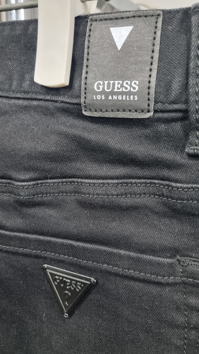 GUESS(게스) 스판덱스 블랙 데님팬츠 32size (2~3회착용) 상품이미지4