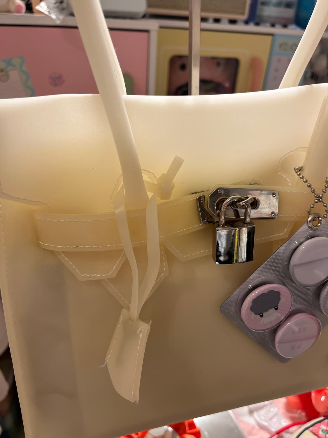 미니 젤리버킨 - 화이트 🫶🏻 상품이미지9