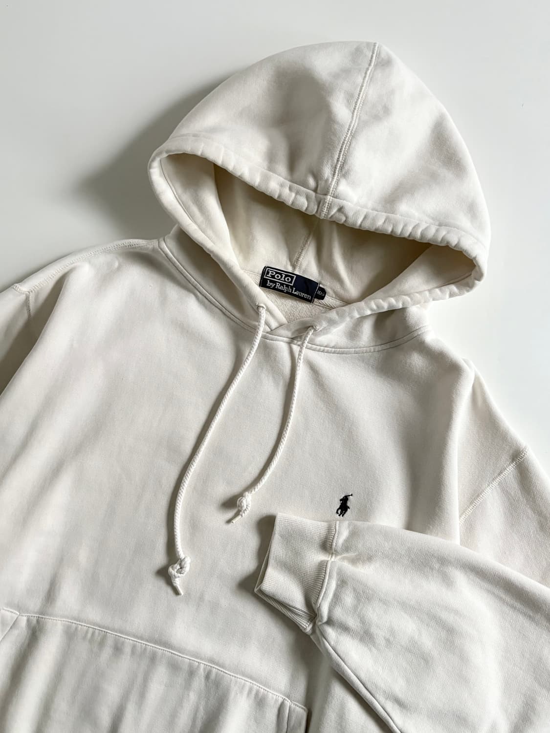 Polo 폴로 랄프로렌 아이보리컬러 후드티 상품이미지2