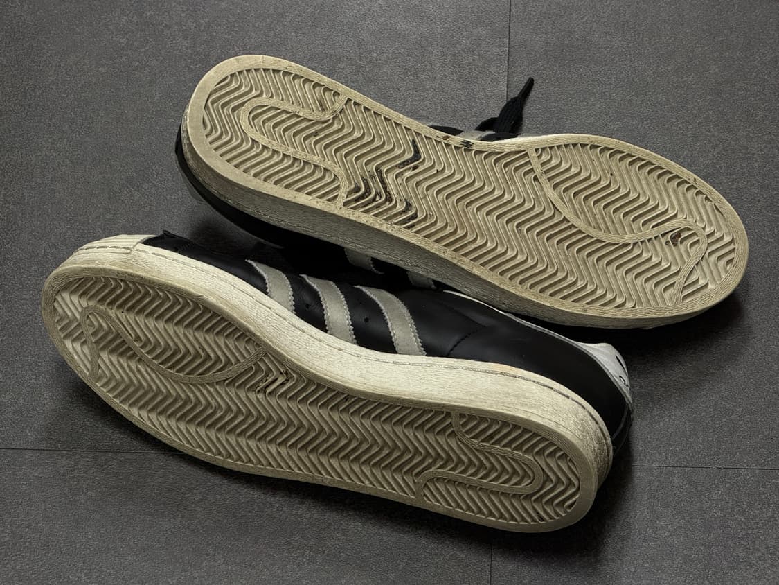 295 / 아디다스 슈퍼스타 검흰   상품이미지9