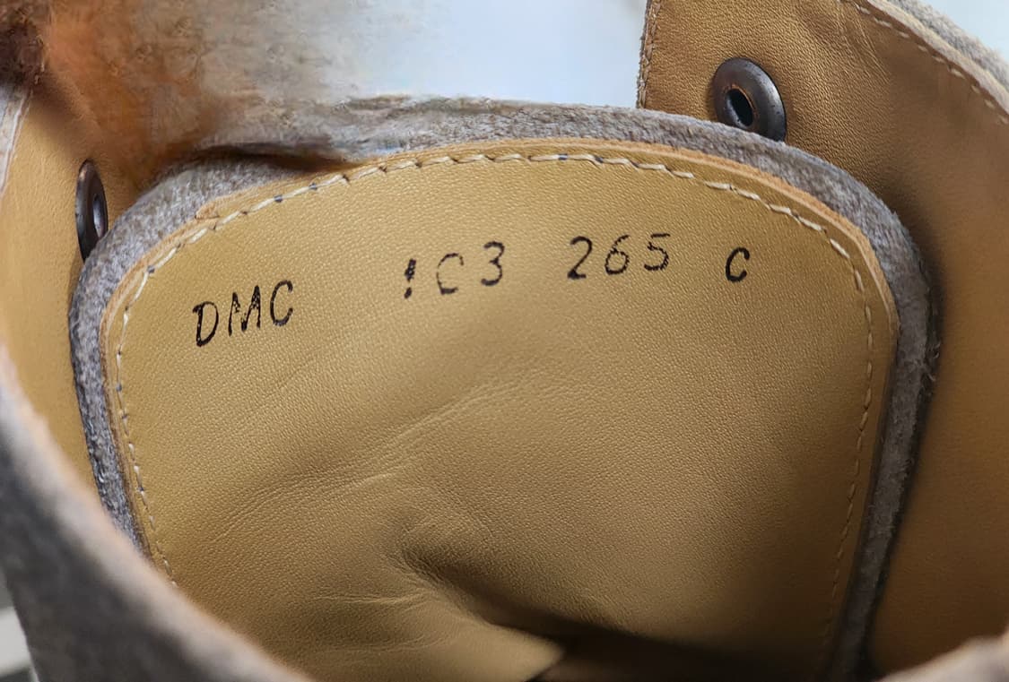 닥스 남성 앵클부츠 265~270 스웨이드 모크투 빈티지부츠 SE10 상품이미지10