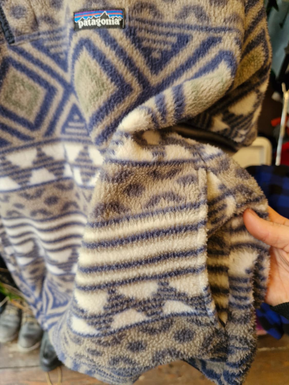 Z-348 파타고니아 신칠라 아즈텍 네이티브  상품이미지5