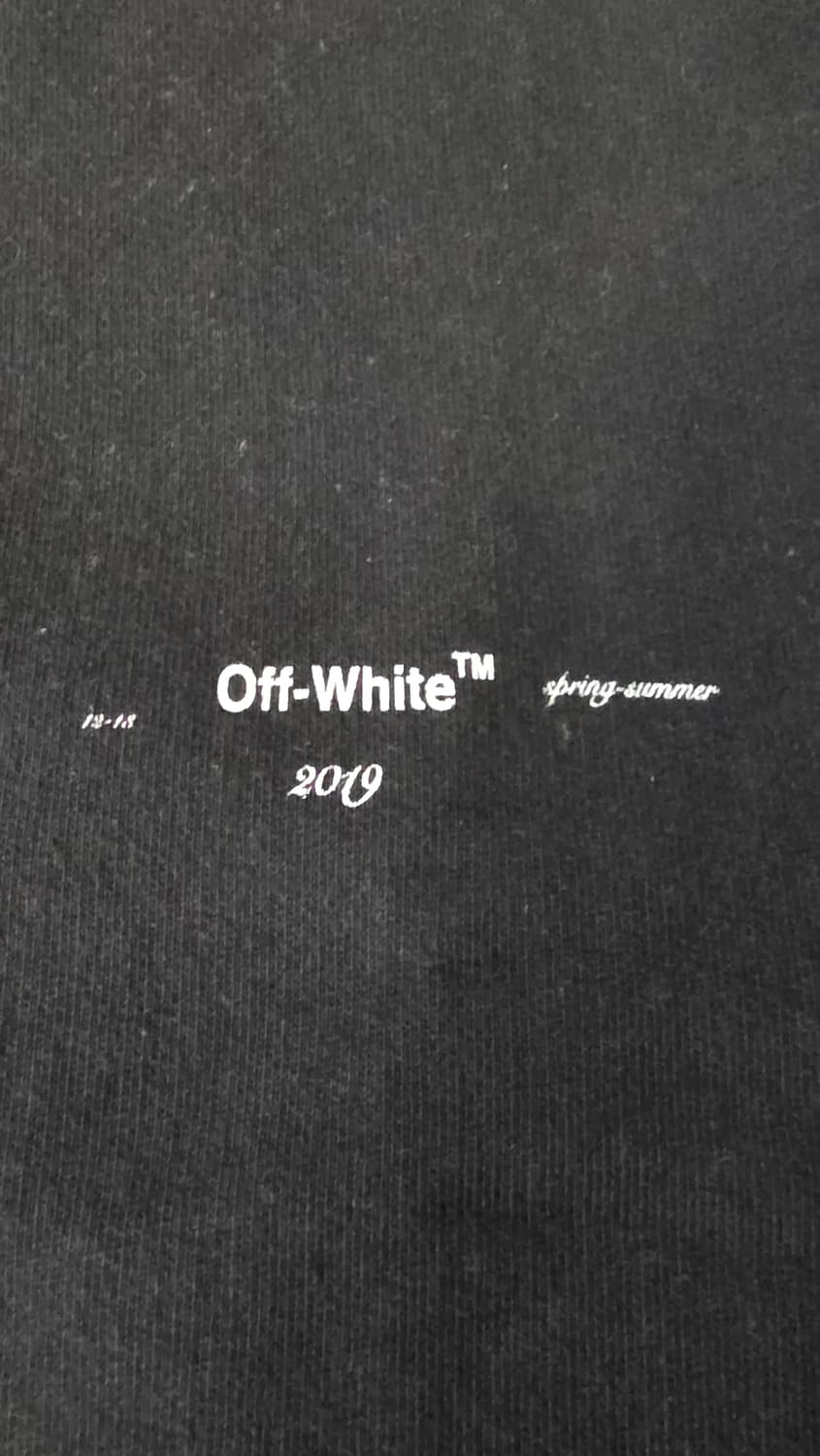 오프화이트 유화 맨투맨 2019 L 상품이미지3