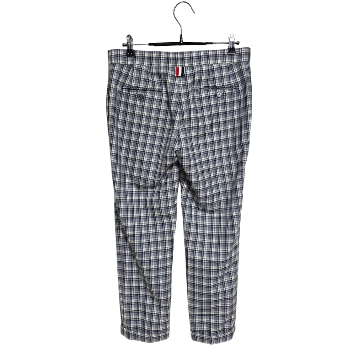 톰브라운 여성 체크 울 팬츠 상품이미지2