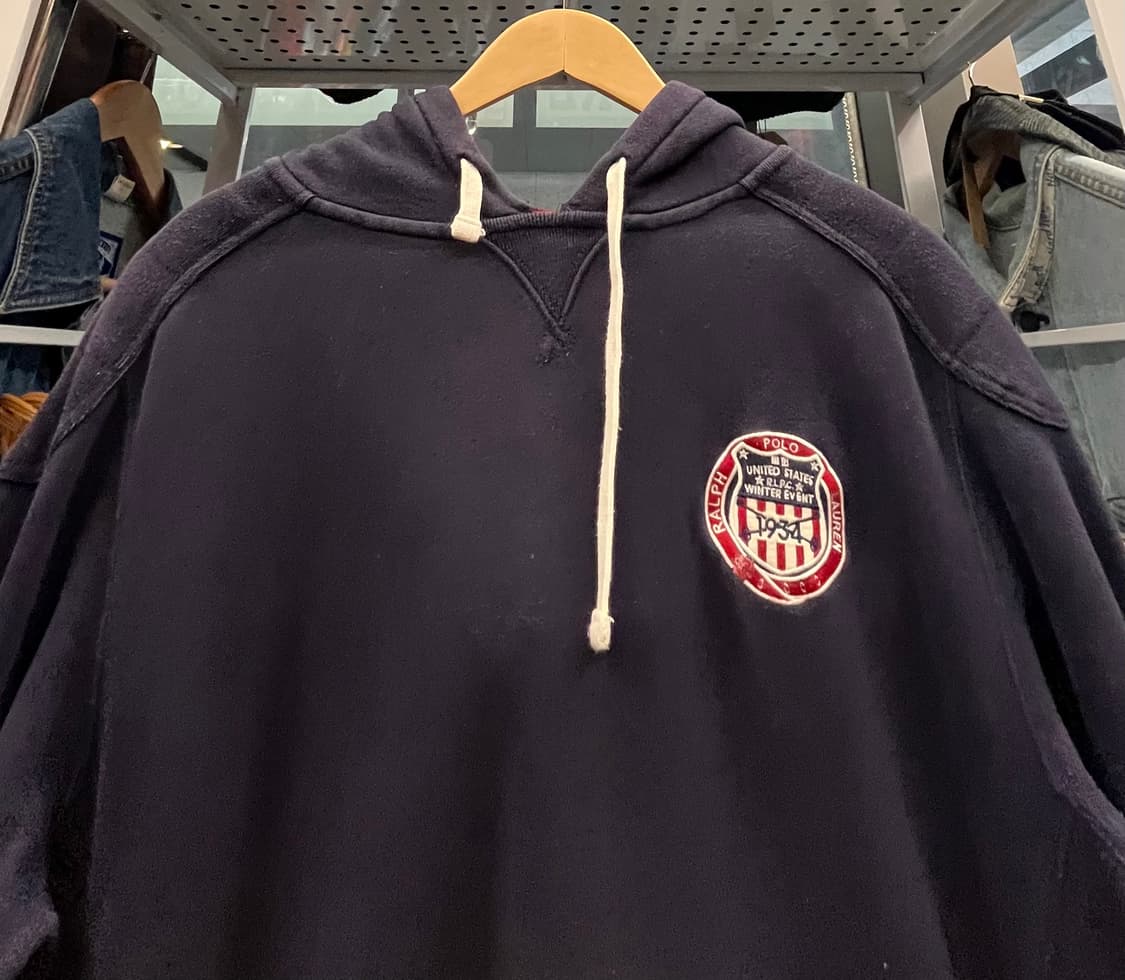 00s 폴로 랄프로렌 네이비 후드티 상품이미지2