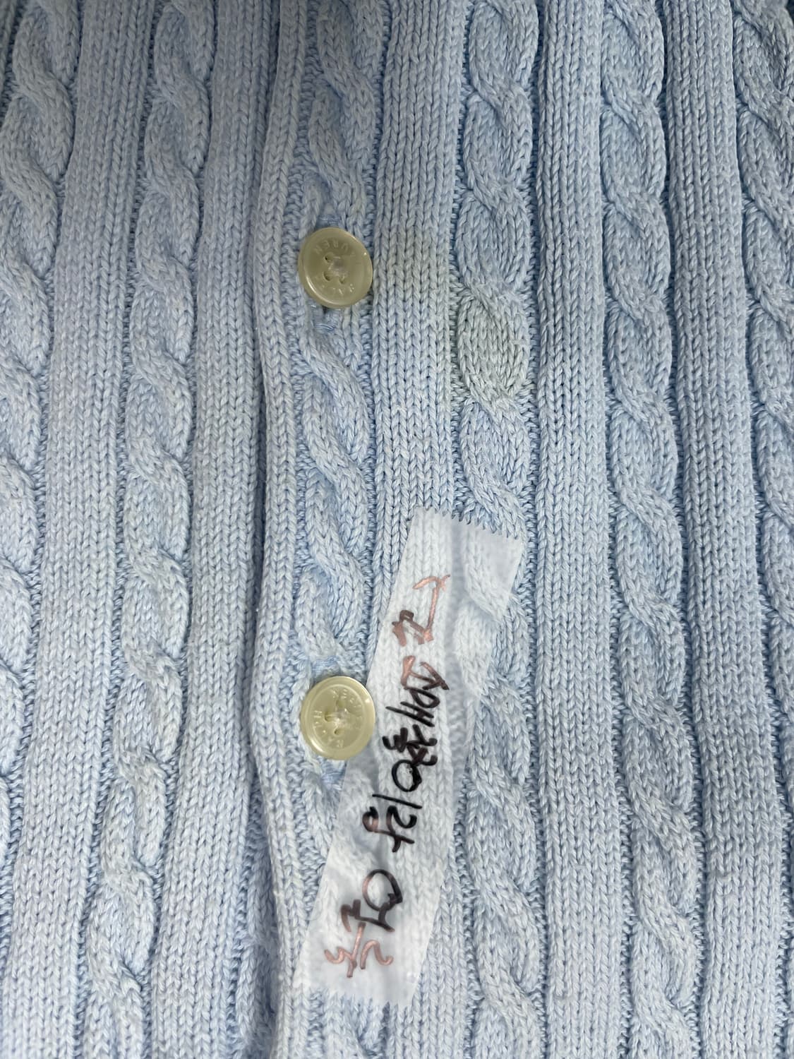 폴로 랄프로렌 여아 꽈배기 가디건 6사이즈 상품이미지3