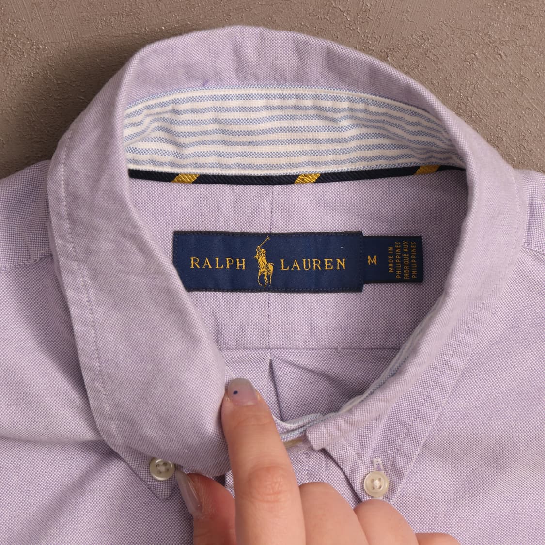 폴로 랄프로렌 코튼 단색 셔츠 A1394 상품이미지3