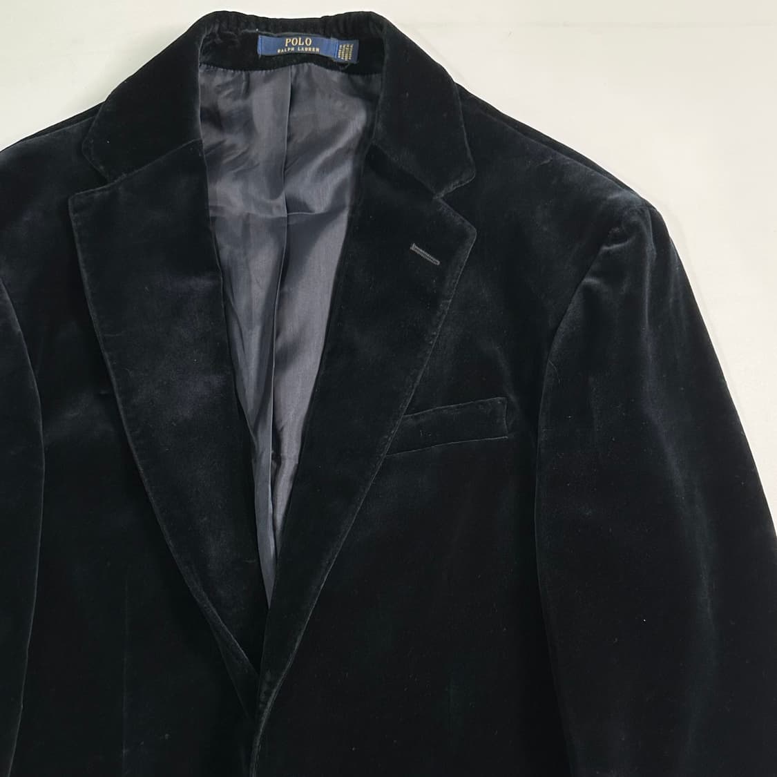 폴로 랄프로렌 다크네이비 벨벳 블레이저 자켓  상품이미지3