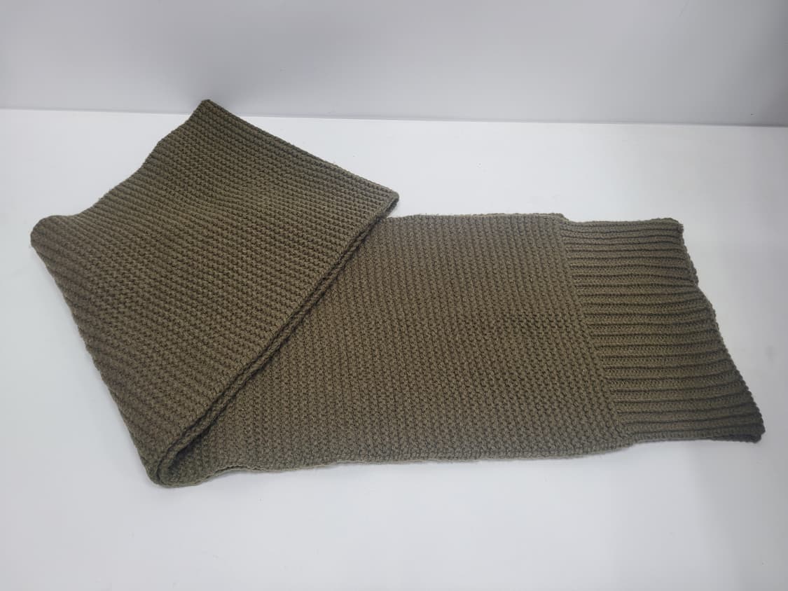 GANT 칸트 울 머플러 / 폭 26cm 총장 183cm 카키
 상품이미지4