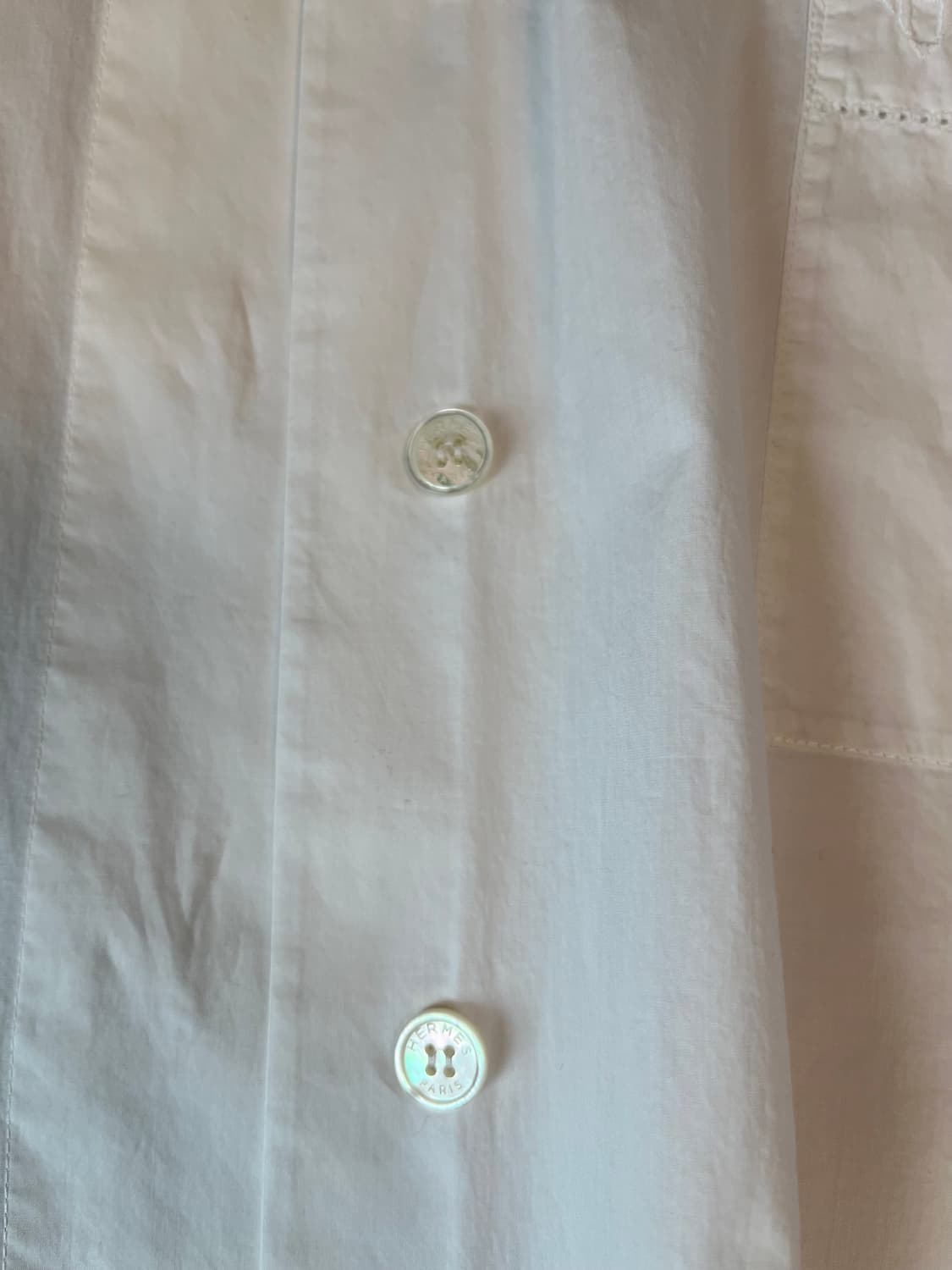 에르메스 여성 화이트 셔츠 40 상품이미지5