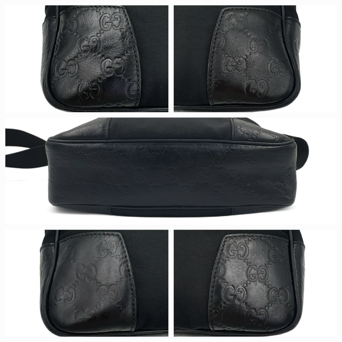 구찌 GG 수프림 블랙 메신저백 크로스백 숄더백 상품이미지9