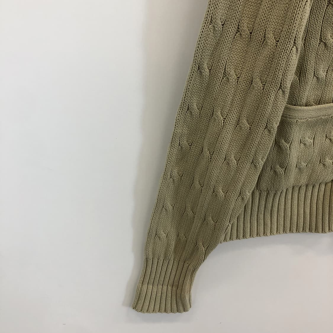 90s 폴로 랄프로렌 코튼 케이블가디건 100 상품이미지3