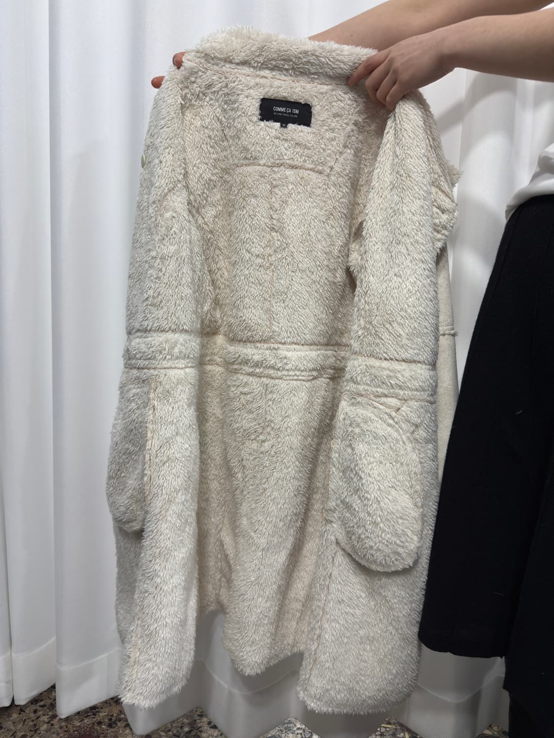 comme ca ism design fur coat 상품이미지8