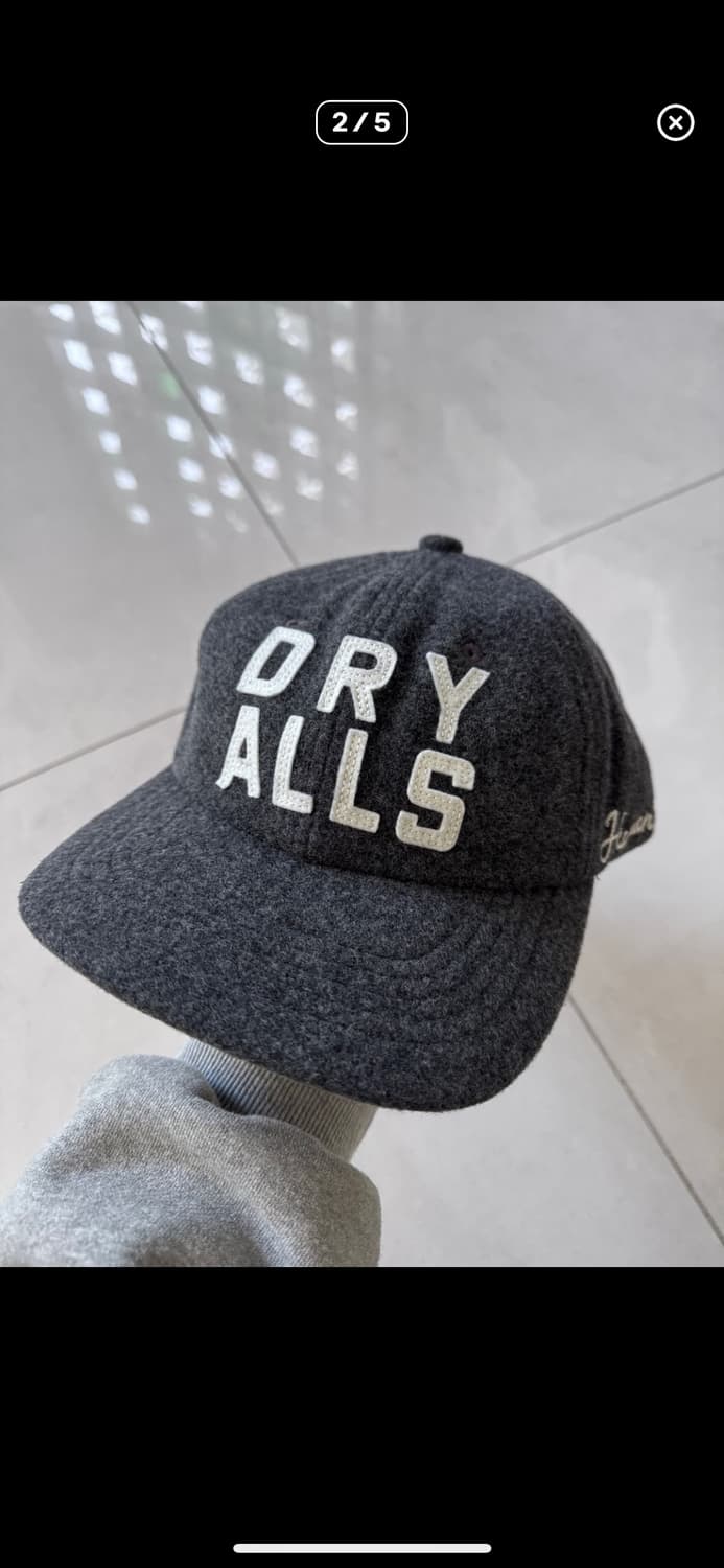 6PANEL WOOL CAP 울 캡 상품이미지2