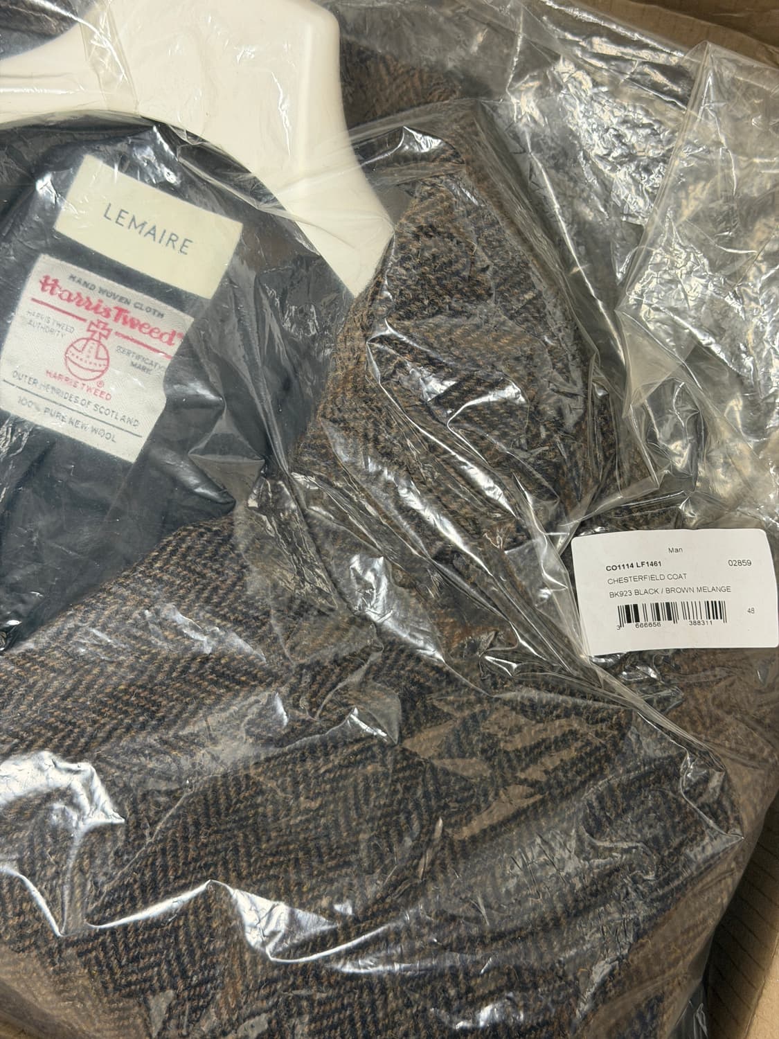 [48]르메르 25FW 해리스트위드 체스터필드 코트 상품이미지3