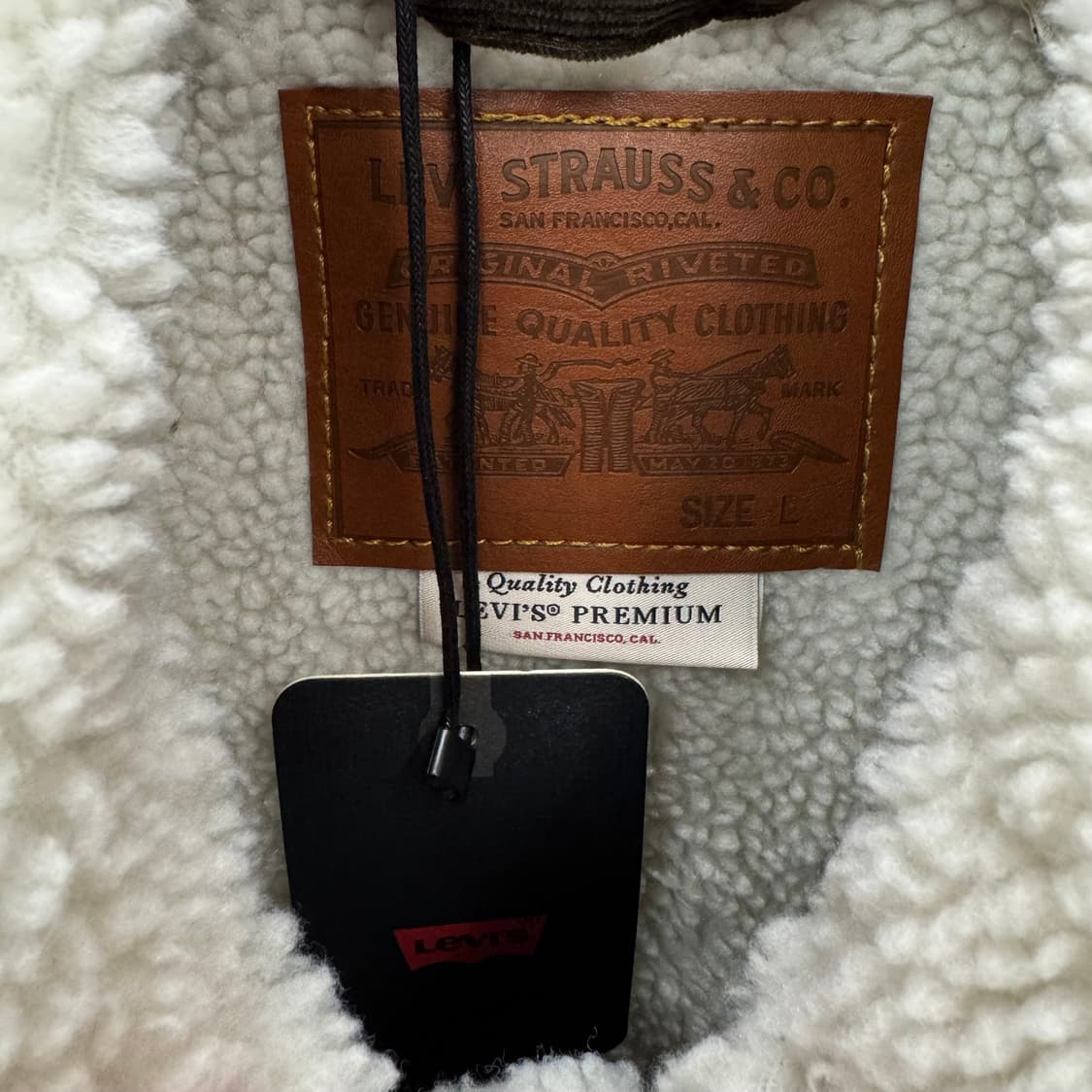 리바이스 타입 3 쉐르파 코듀로이 트러커 자켓 브라운 상품이미지6