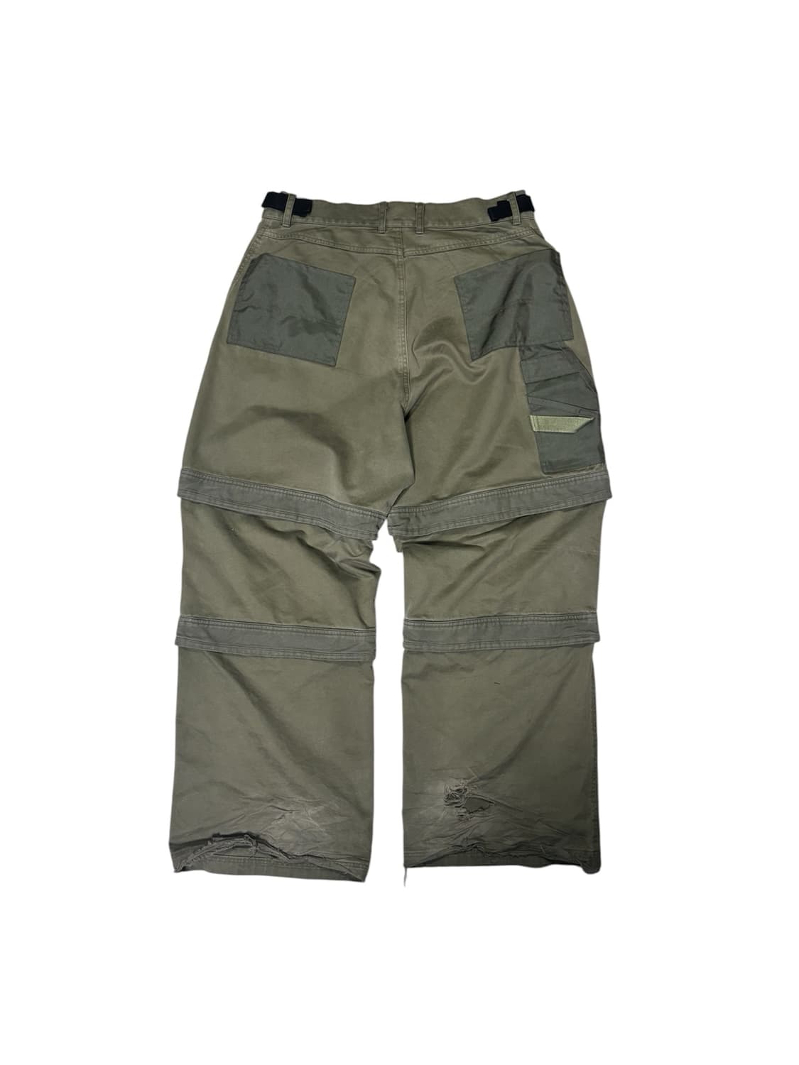 Far Archive Layerd Work Pants Olive 상품이미지5