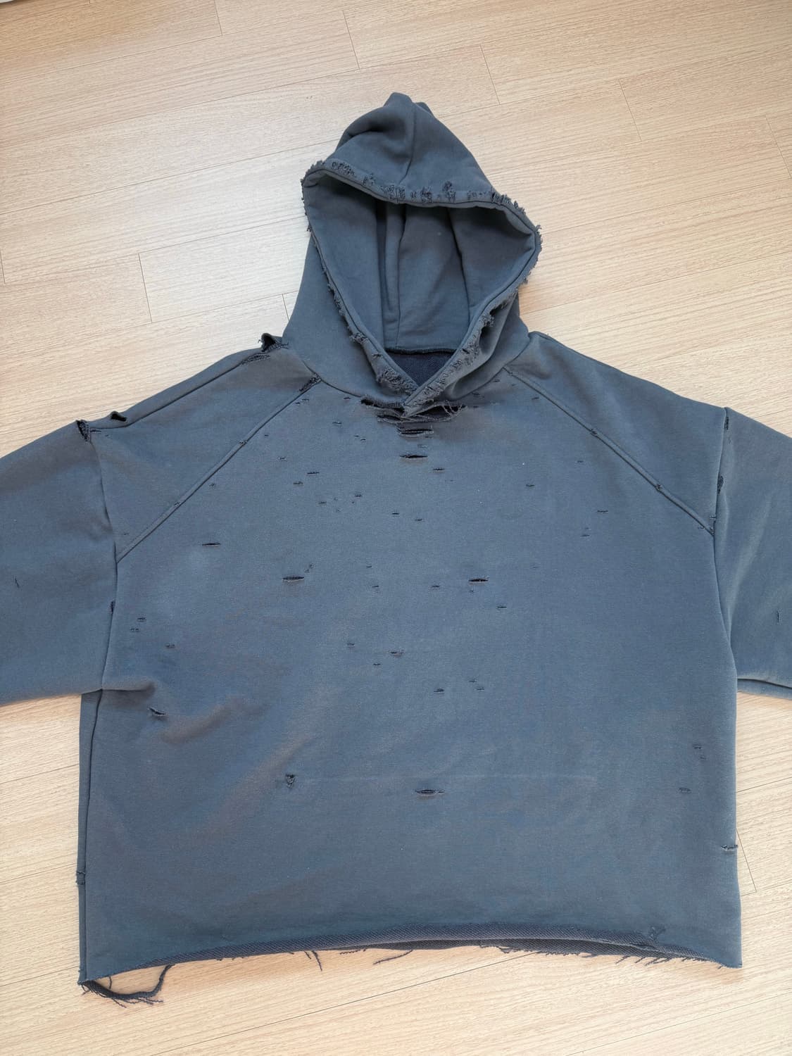 빈티지 디스트레스드 후드 상품이미지5