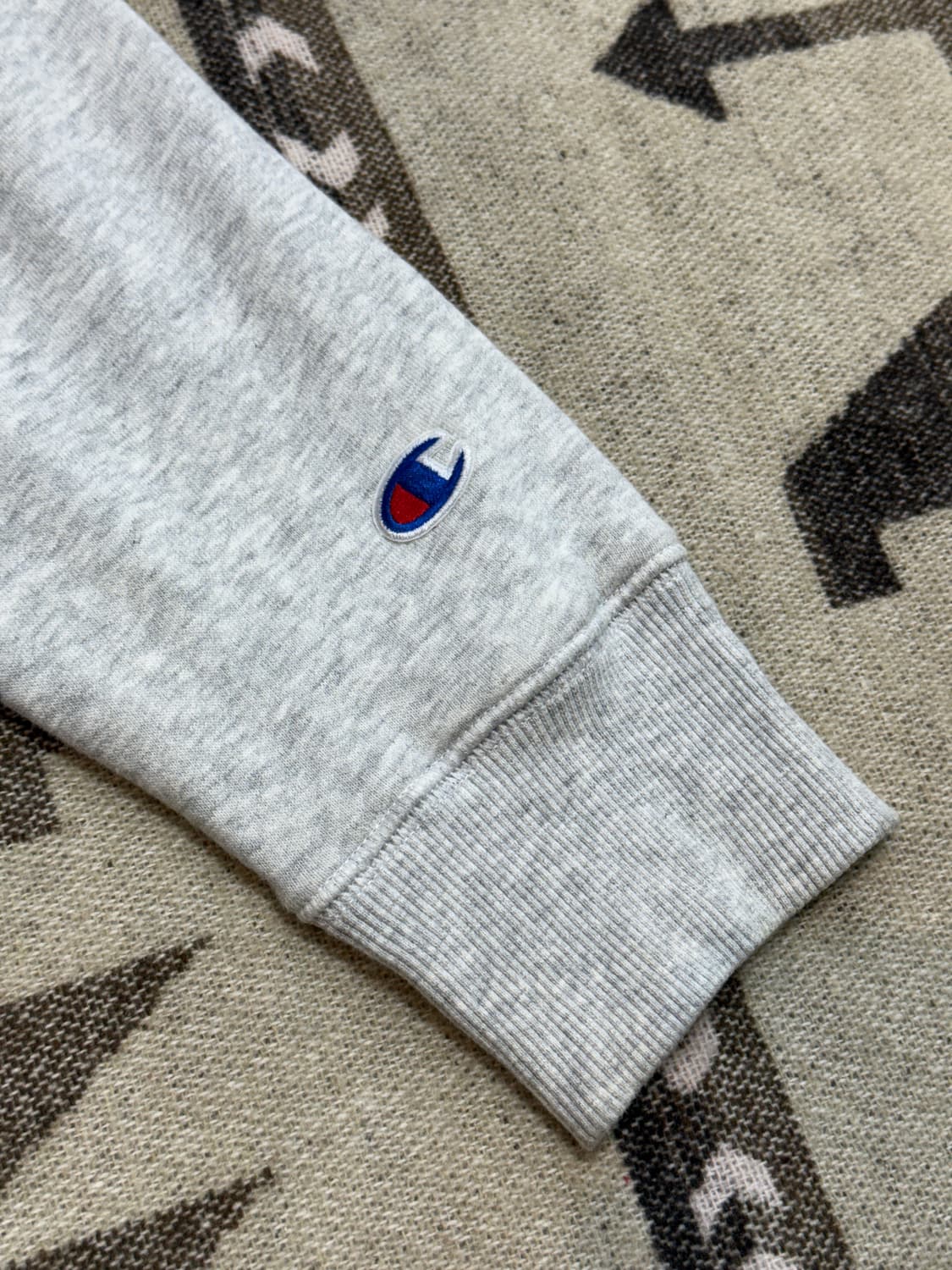 챔피온 후드집업 화이트그레이 상품이미지5