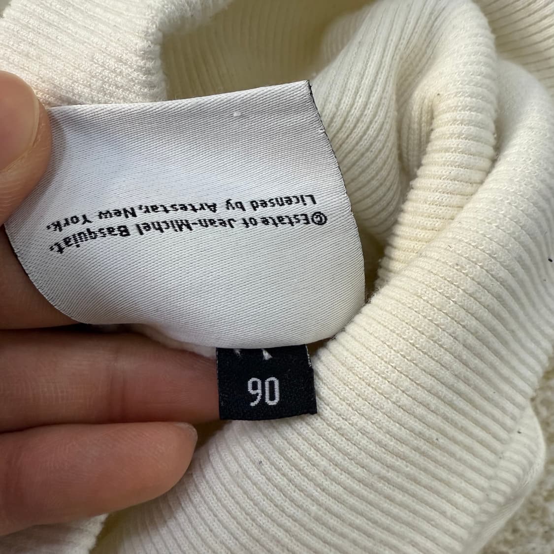 [90] 장미쉘바스키아 여성 반집업 맨투맨 0106T1 상품이미지3