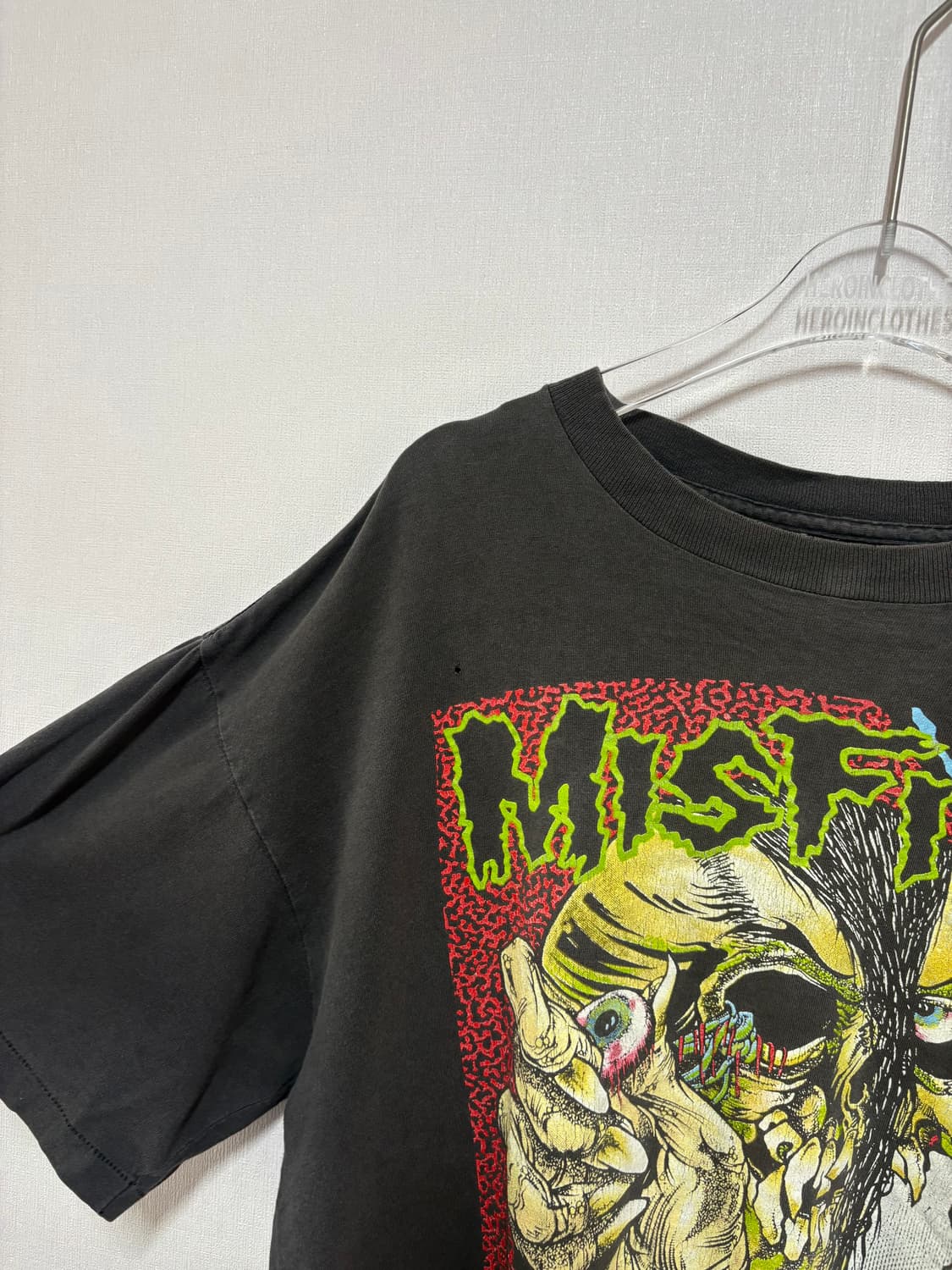 [XL] 1990 Misfits Ed Gein 패치 밴드 티셔츠 상품이미지5