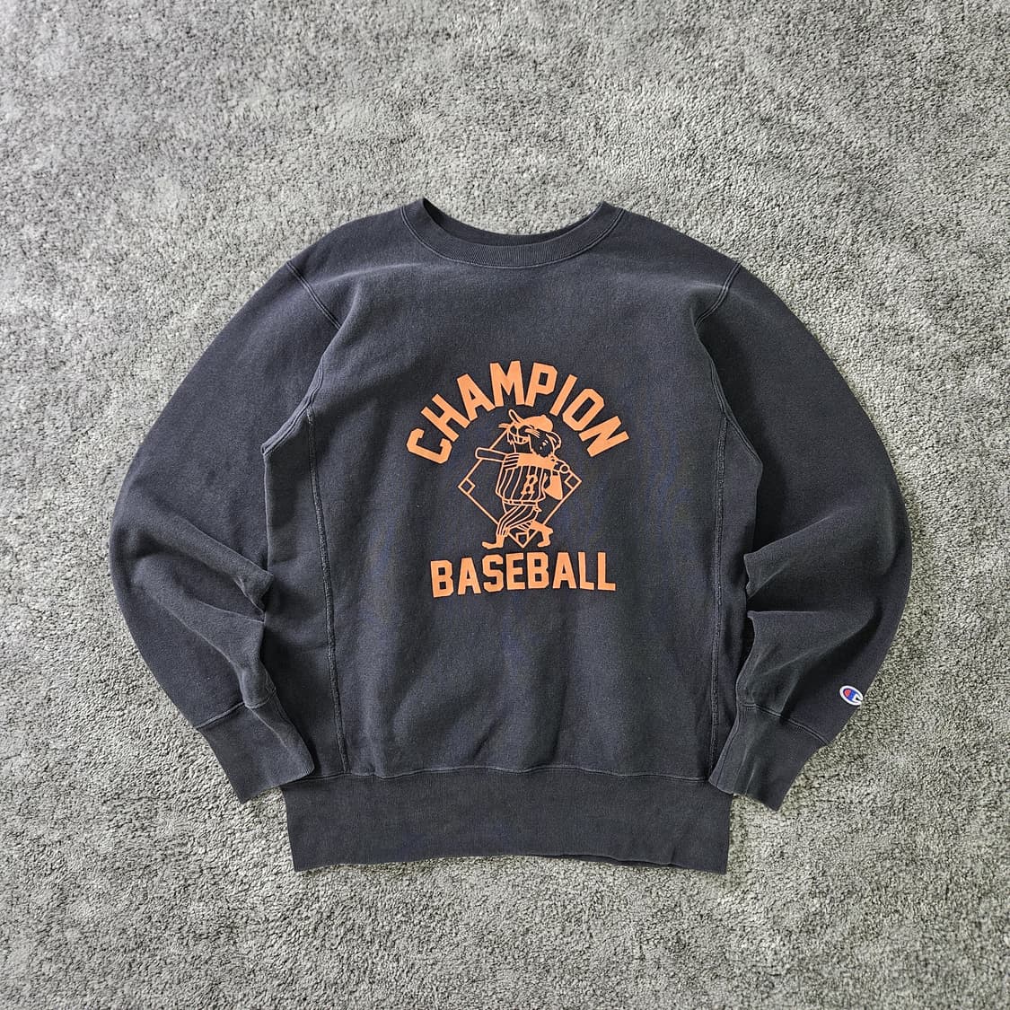 [무료배송] Champion 베이스볼 긴팔 맨투맨 상품이미지1