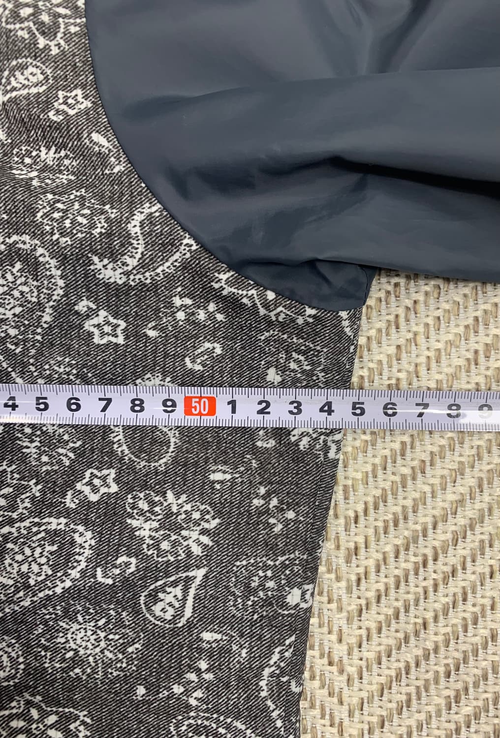 W.ANGLE 페이즐리 봄버 자켓 100 상품이미지7